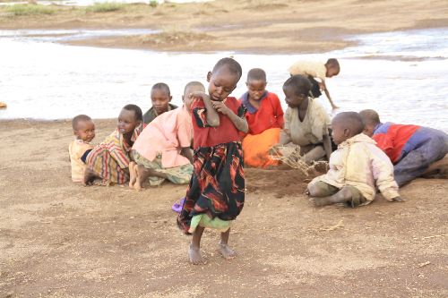 Enfants Massaï