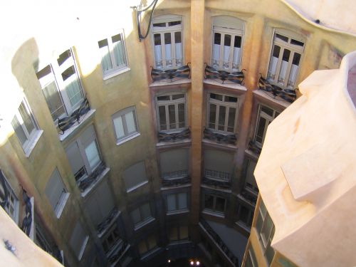 Casa Battló Barcelone d'en haut 