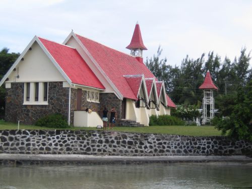 Ile Maurice  Eglise de Cap Malhreureux