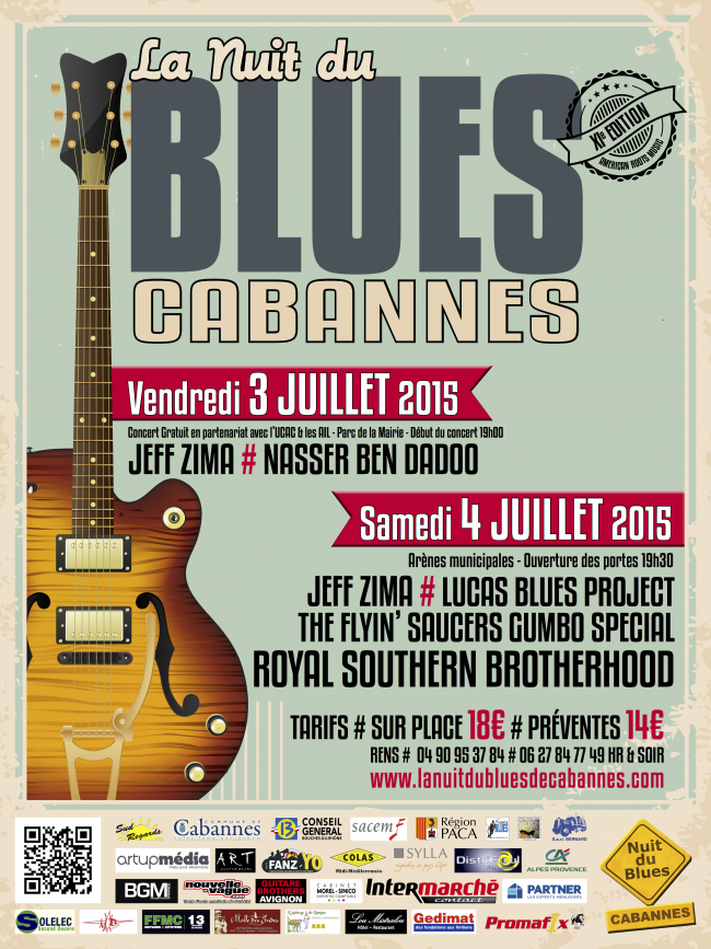 Nuit du Blues Cabannes 2015