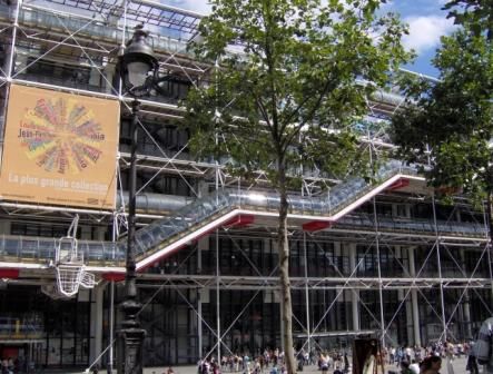 Le Centre Pompidou a Paris