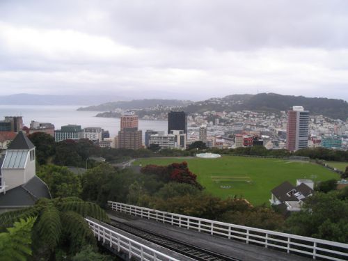 Vue sur un quartier de Wellington