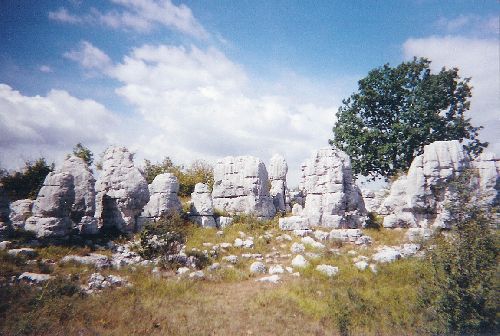 reliefs calcaires