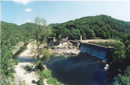 Vallée du doux (ancien barrage)