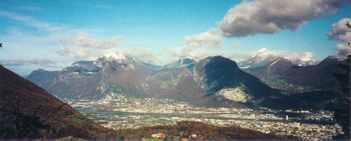 La Chartreuse depuis le Vercors