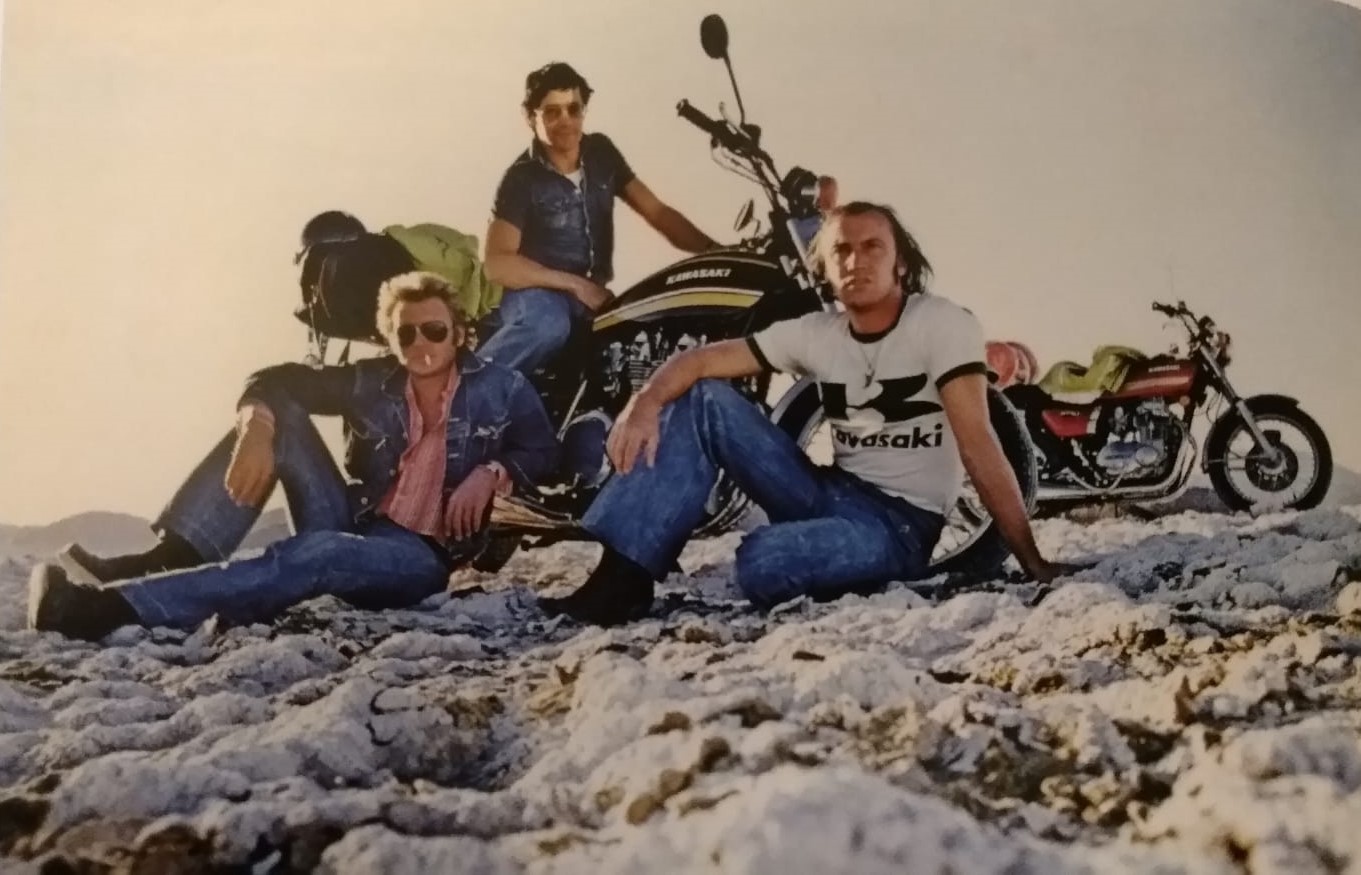 Johnny avec la Z900 et la Z400