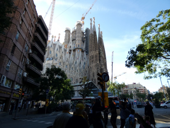 BARCELONA La Sagrada Familia