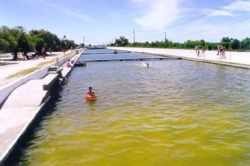 la piscine