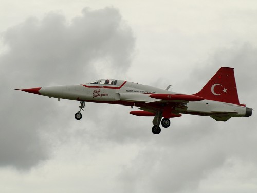 Le leader de la patrouille turque 