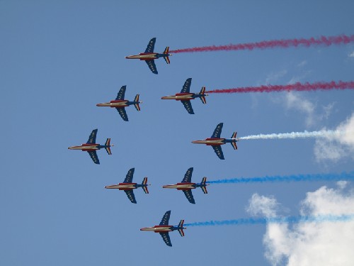Patrouille de France (Alpha Jet)
