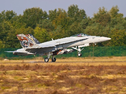 F/A - 18C Hornet - Swiss Fliegerstaffel 11 de Meiringen (Swiss AF)