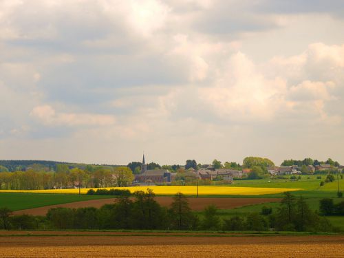 Un petit village de Belgique