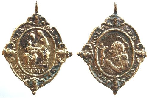 Médaille XVIIe siècle (1ère moitié)