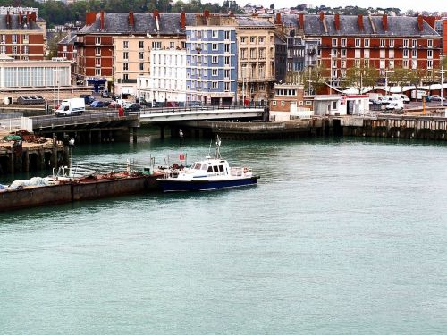Le Havre : vue depuis le ferry