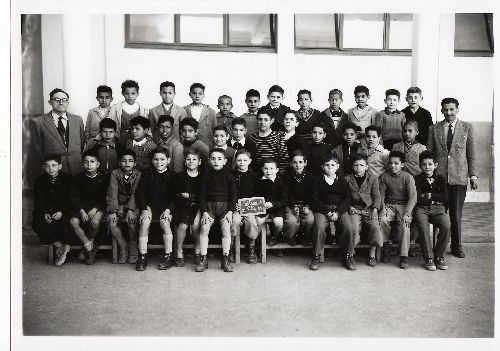 Photo de classe 1953 - Ecole Lallement ORLEANSVILLE - EL ASNAM - CHLEF