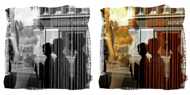 RF U11, août 2008, une première photo qui préfigure la série Reflets de femmes qui apparaitra en 2017
