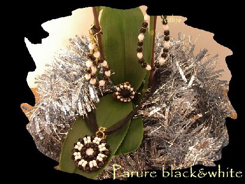 Parure black&white