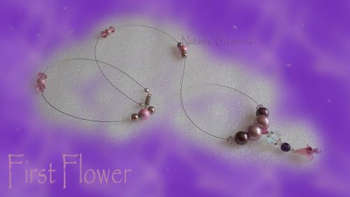 collier first flower (à vendre)