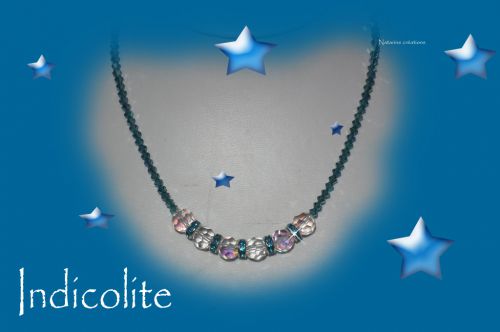 collier indicolite (à vendre)