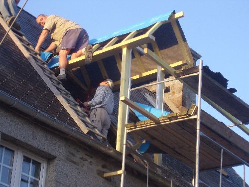 Formation of dormer window