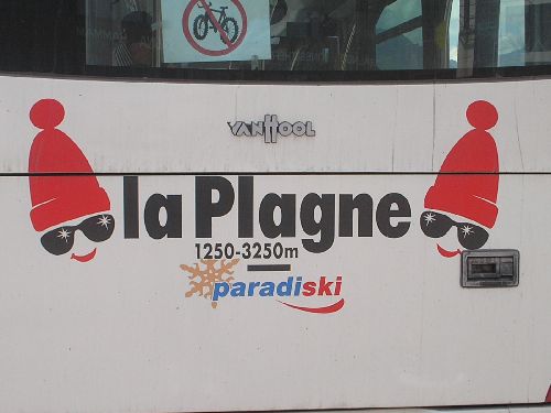 Bus de La Plagne