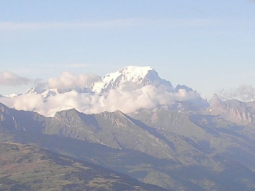 Le mont Blanc d\'Aime La Plagne ( 73 )