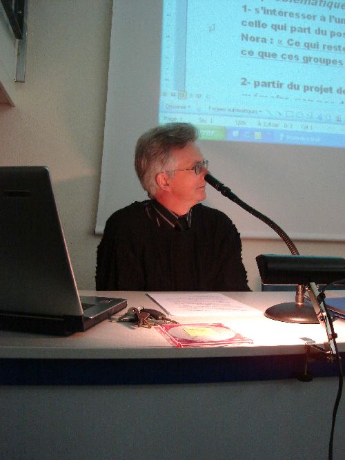 Conférence du 12 décembre 2009 par Alain Ponchel: le conférencier