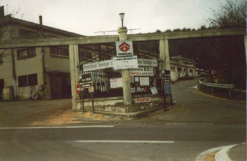  l'entrée du carreau puits Gerard   12 2000