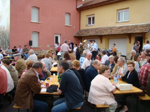 La pause casse-croûte.