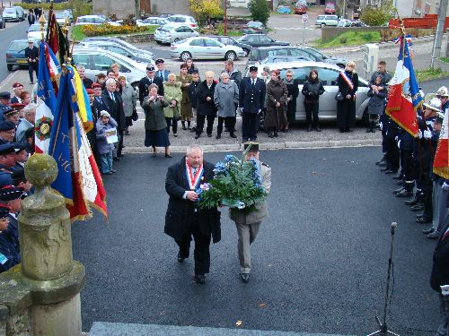 Le dépôt de gerbe.