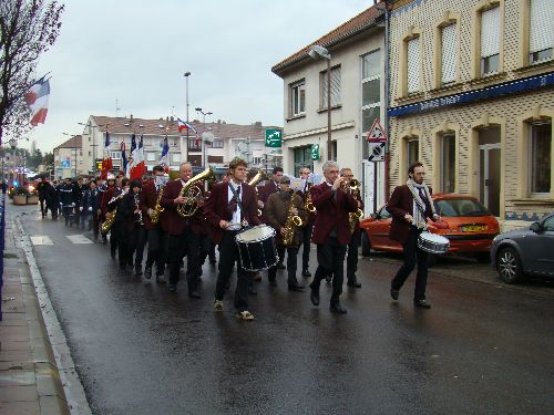 Plutôt bien emmitouflée, Armelle.