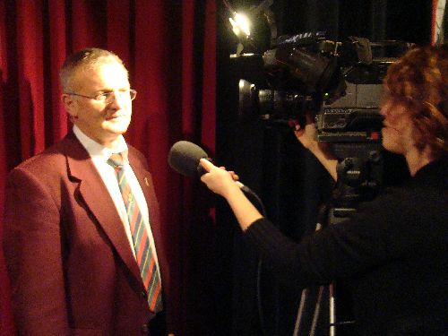 Interview du Président par TV8.