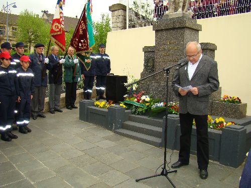 Discours du 1er Adjoint au Maire.