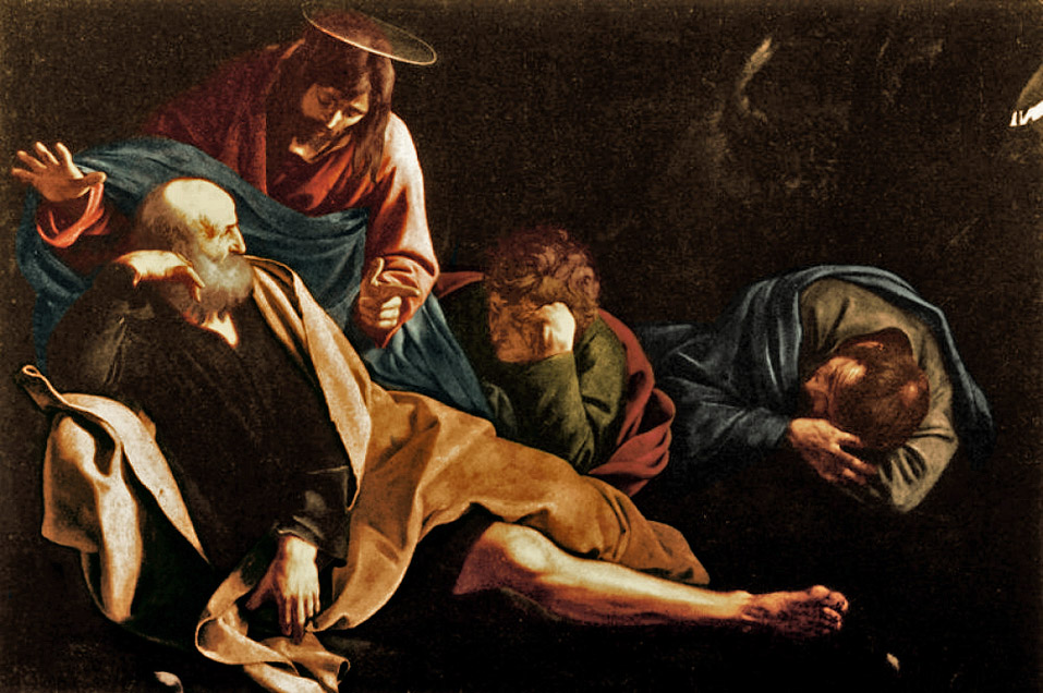11 Caravaggio_Christ in the Garden - Berlin - Colourised.jpg