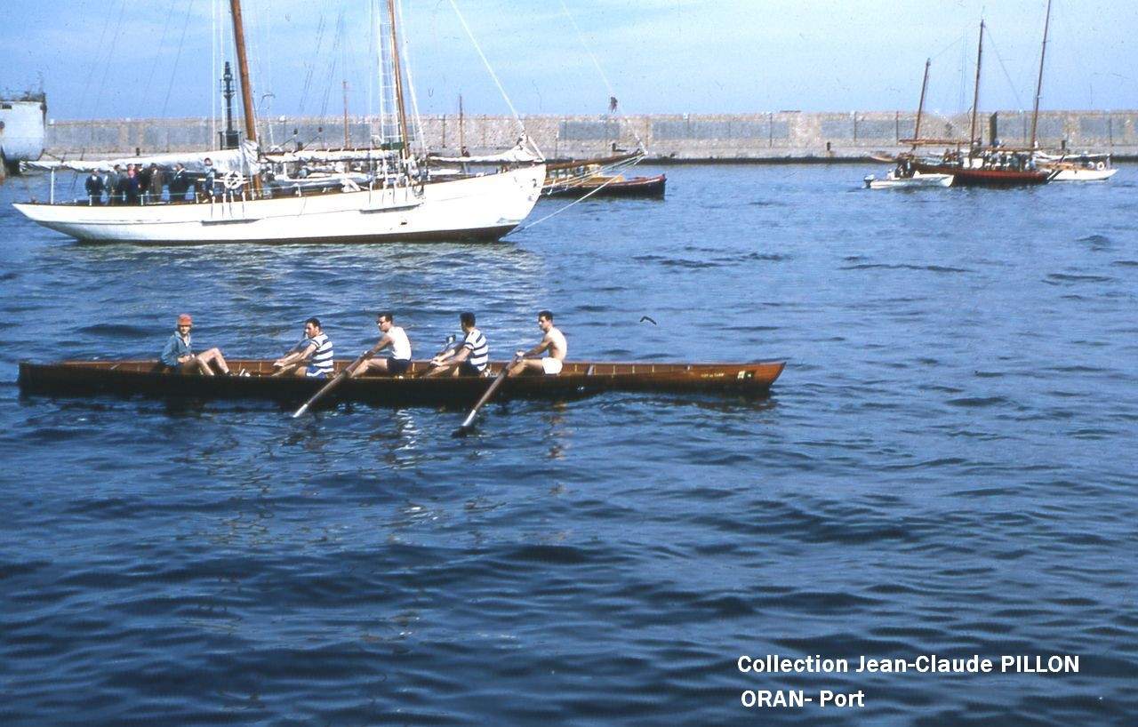 Aviron au port d'Oran