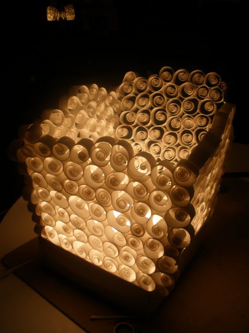 Luminaire en papier