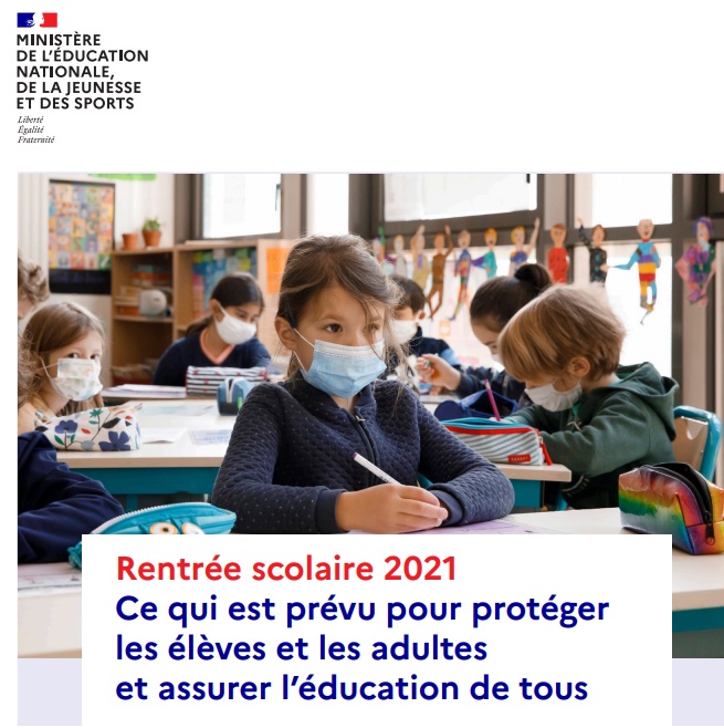 Rentrée scolaire 2021