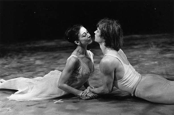 Prima ballerina Dame Margot Fonteyn (1919 - 1991) and dancer Rudolf Nureyev