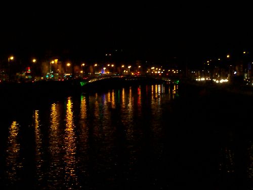 Dublin by night