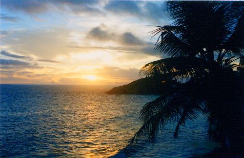 Lever de soleil(Seychelles)