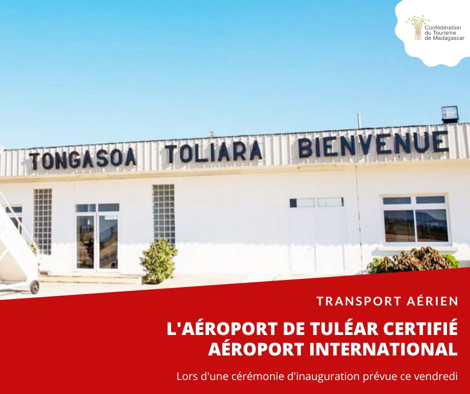 L'aéroport de Tulear certifié .