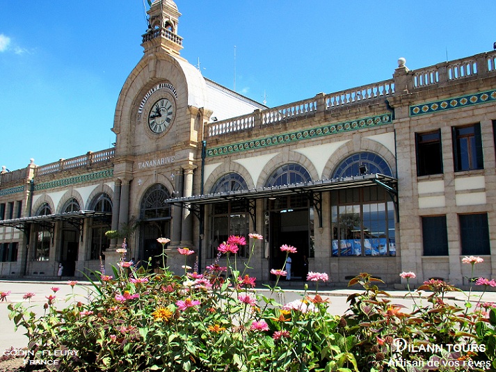 La vielle gare à Antananarivo