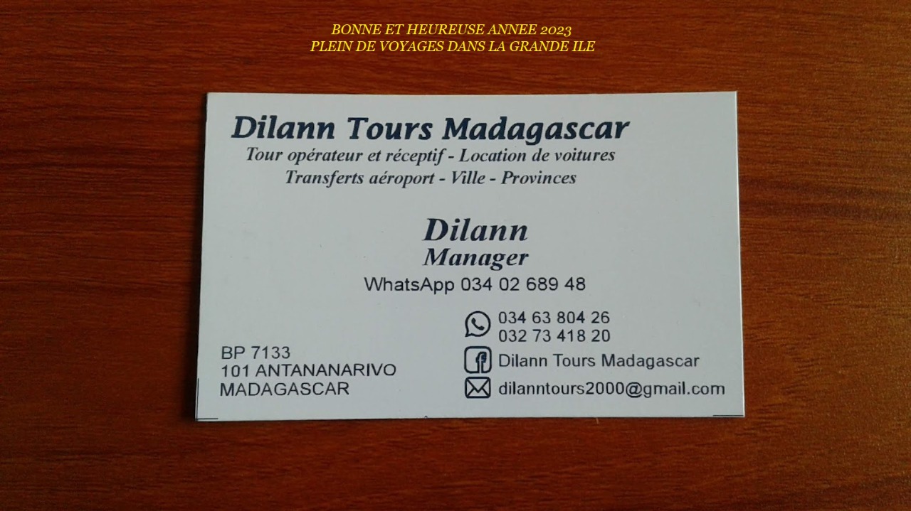 Dilann Tours Madagascar