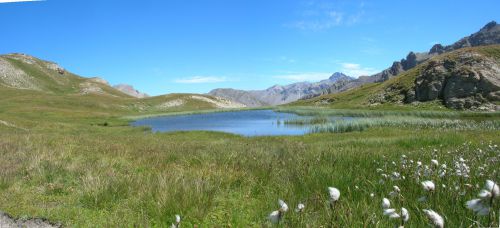 le lac de Néal dans le Queyras