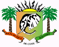 L'emblème de la République de Côte d'Ivoire