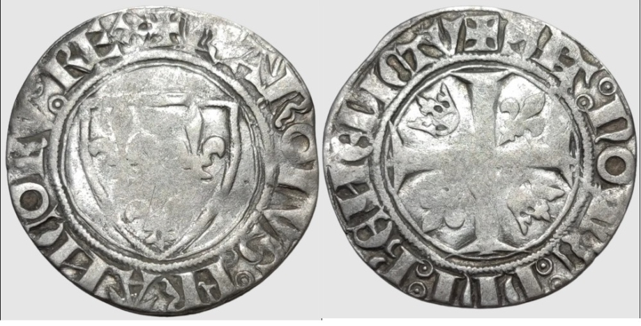 anjou  numismatique Embrun Charles VI guénar.jpg