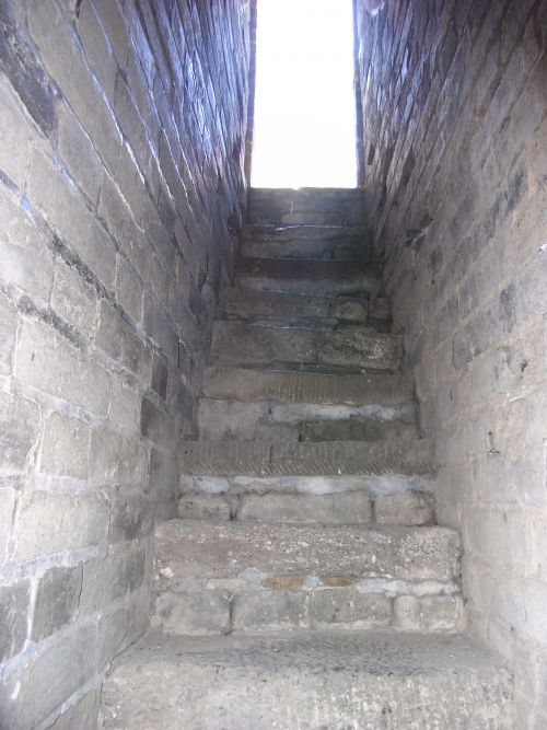 un escalier 