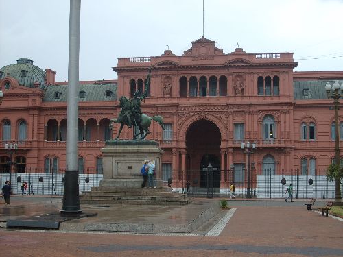 Buenos Aires - Cassa rosada - Palais présidentiel.