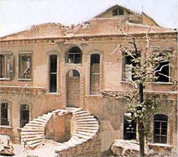 la maison de la Ghouta oû je vivais à Damas