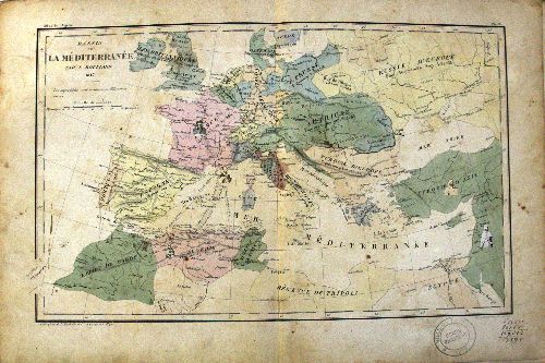 Sur le premier atlas de l'Algérie ( 1847 ) 
